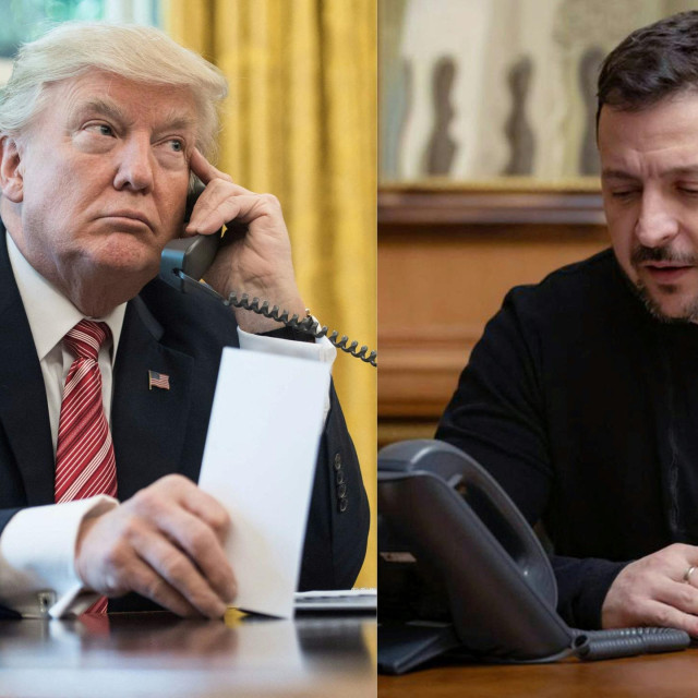 Donald Trump i Volodimir Zelenski razgovarali su u srijedu, sat vremena (s Putinom je Trump razgovarao sat i pol)