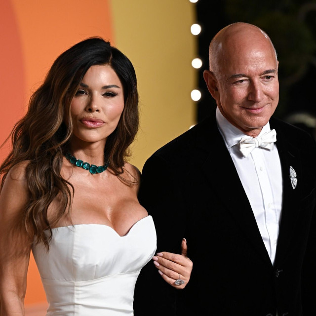 Lauren Sanchez i Jeff Bezos