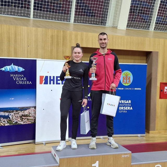 Andrea Pavlović i Tomislav Pucar osvajači prvenstva Hrvatske 2025. u Vrsaru