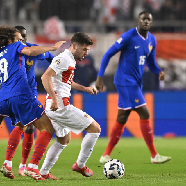 Hrvatska - Francuska: Martin Baturina