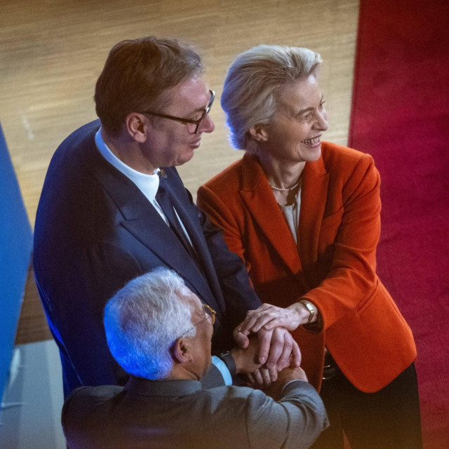 Aleksandar Vučić i Ursula von der Leyen