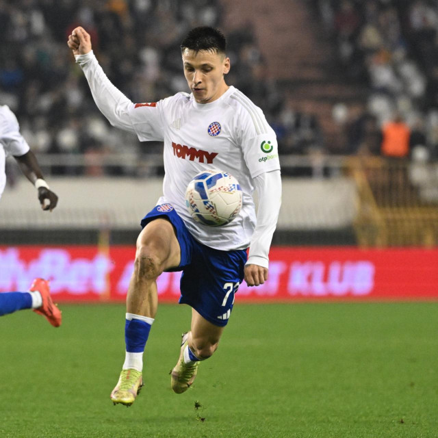 Hajduk - Varaždin: Abdoulie Sanyang i Nazarij Rusin