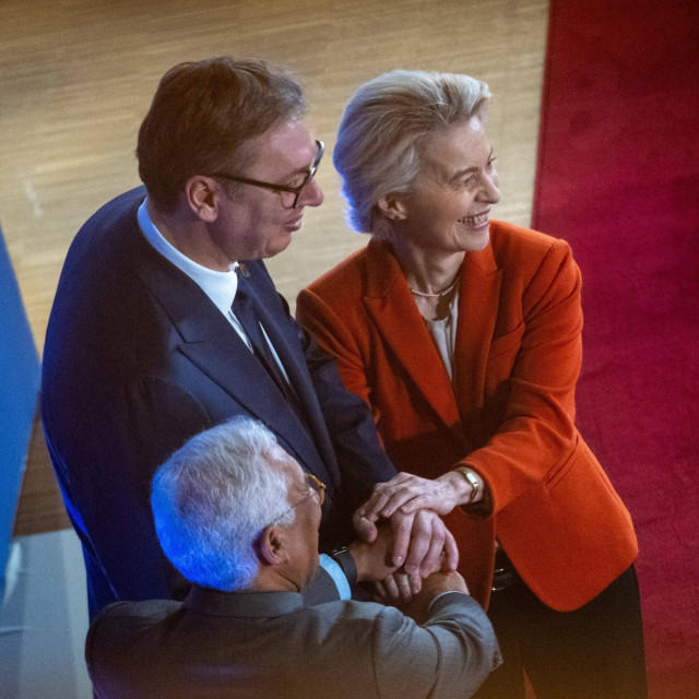Aleksandar Vučić i Ursula von der Leyen