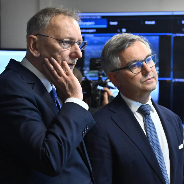 Davor Božinović i Magnus Brunner