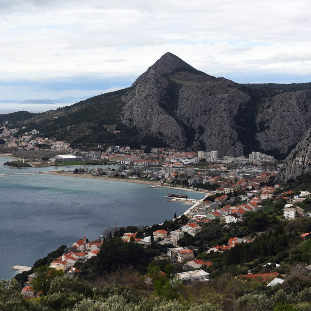 Panorama Omiša