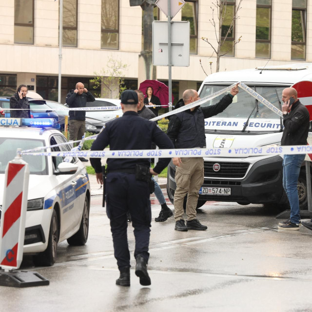 Očevid u Gundulićevoj ulici u Splitu