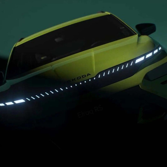 Škoda Elroq RS Teaser