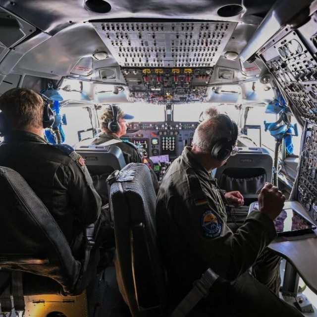 Vojna vježba zrakoplova NATO-ovog zračnog sustava za upozoravanje i kontrolu (AWACS)/Ilustracija