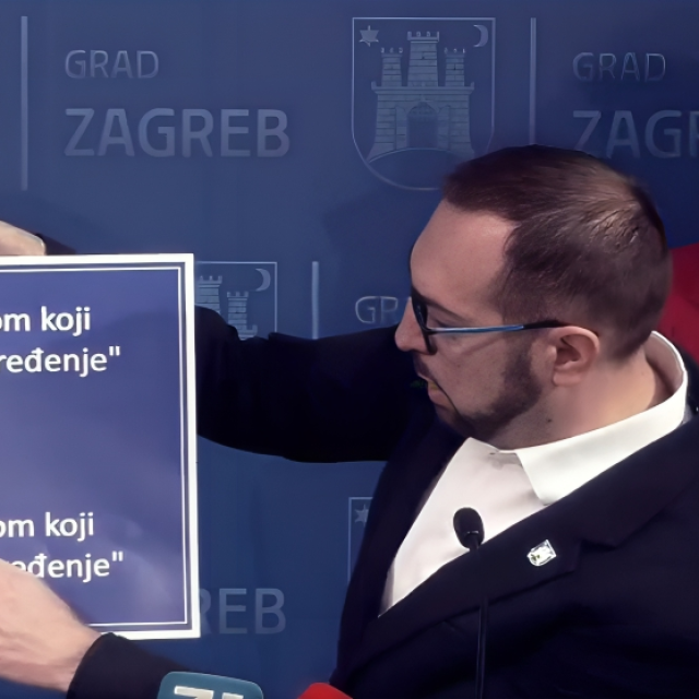 Tomašević održao izvanrednu presicu o padu GUP-a