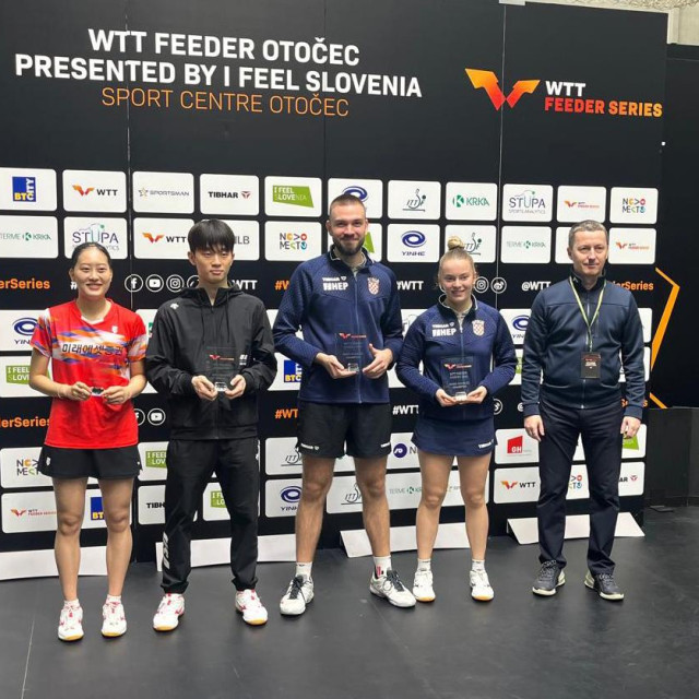 Ivor Ban i Hana Arapović su osvojili prvo mjesto na WTT Feederu u Otočecu