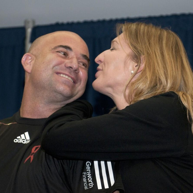 Andre Agassi i Steffi Graff