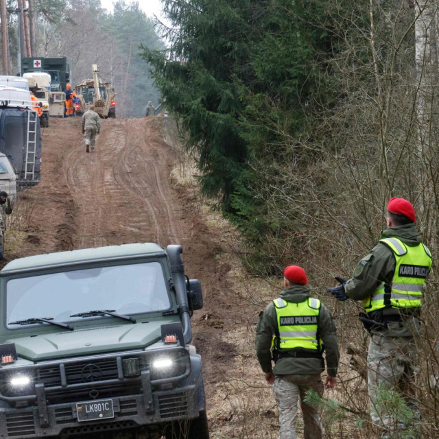 Mjesto blizu kojeg je izvučeno oklopno vozilo