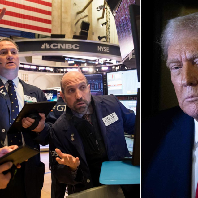 Panika na Wall Streetu, Donald Trump