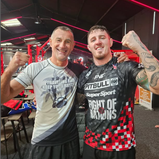 Stipe Drviš i Tom Aspinall