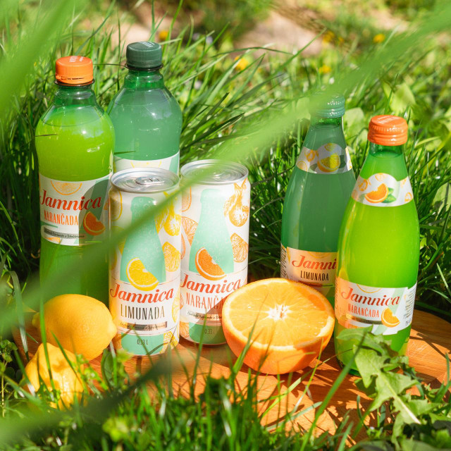Jamnica, novi proizvodi - limunada i narančada