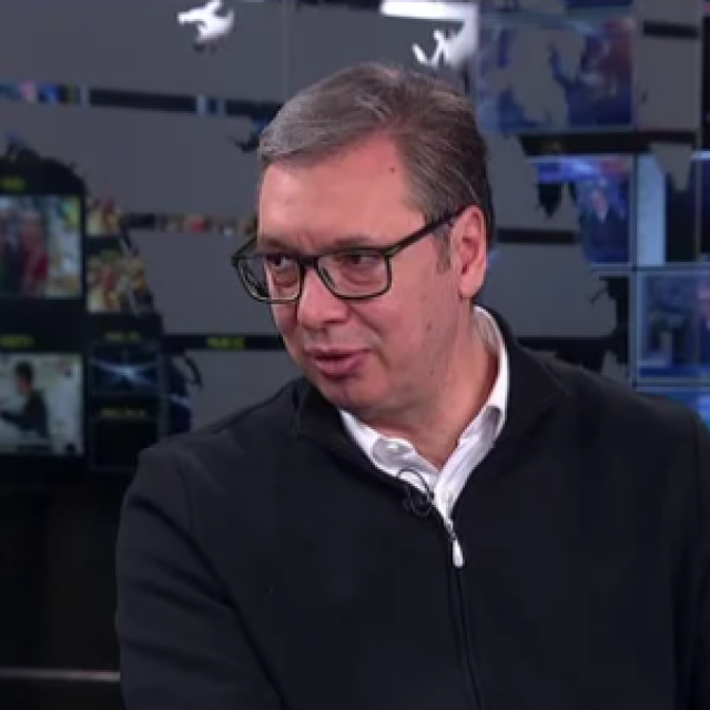 Aleksandar Vučić na Pinku
