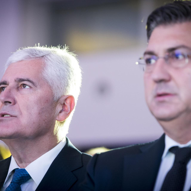 Dragan Čović i Andrej Plenković