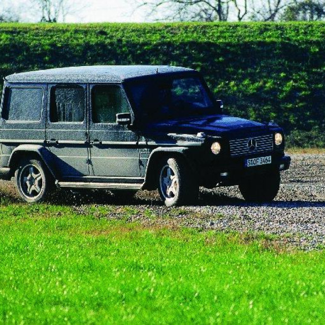 Mercedes G-klasa, ilustracija