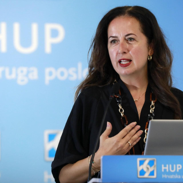 Glavna direktorica Hrvatske udruge poslodavaca Irena Weber
