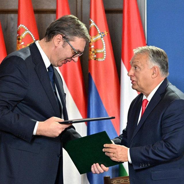 Viktor Orban i Aleksandar Vučić