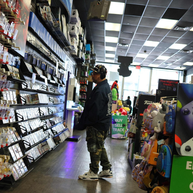 Dućan Gamestop u New Yorku