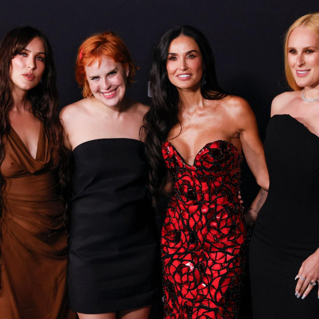 Scout Willis, Tallulah Willis, Demi Moore i Rumer Willis
