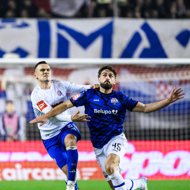 Hajduk - Slaven Belupo: Filip Uremović i Karlo Butić