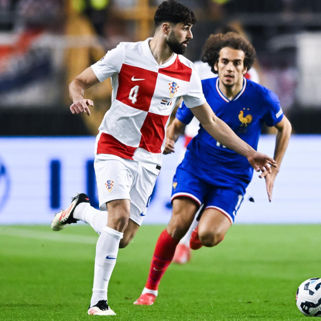 Hrvatska - Francuska: Joško Gvardiol i Matteo Guendouzi