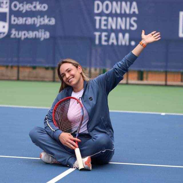 Donna Vekić nastavlja s hvale vrijednim inicijativama u rodnom Osijeku