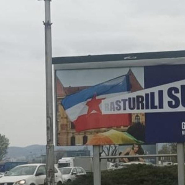 Plakat u Zagrebu