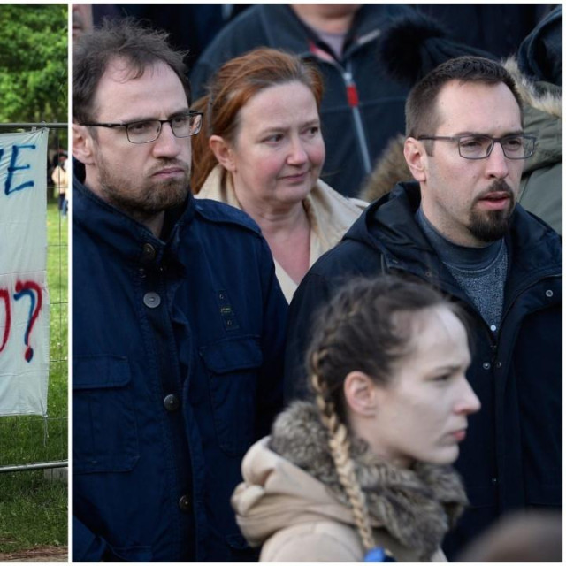 Kultni plakat protiv pokojnog gradonačelnika Bandića i budući gradonačelnik Tomašević na prosvjedima