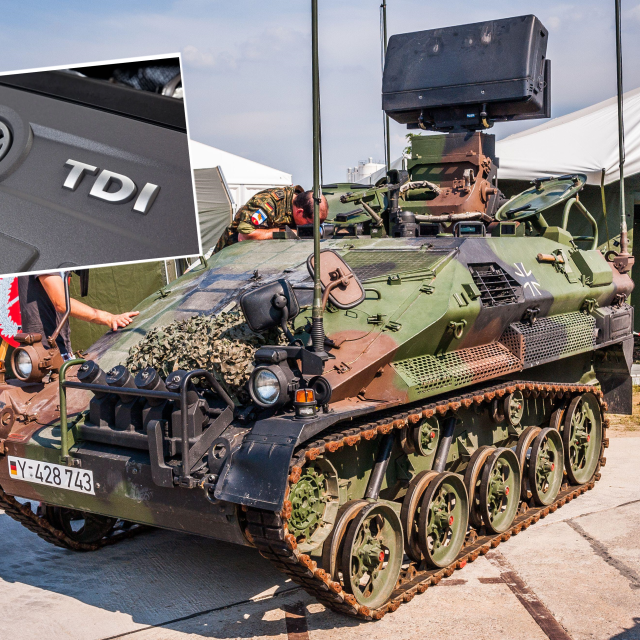 Wiesel 2, VW 1,9 TDI, ilustracija