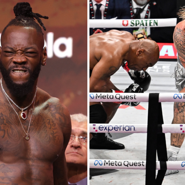Deontay Wilder (lijevo) | Jake Paul (desno)