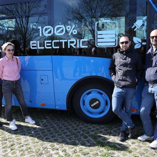 U promet pušten prvi ZET-ov električni autobus.