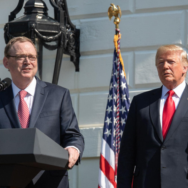Kevin Hassett i Donald Trump