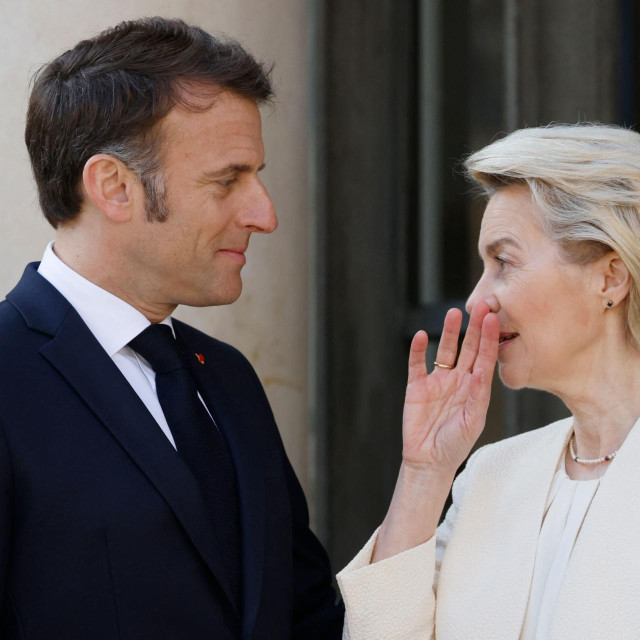 Emmanuel Macron i Ursula Von der Leyen