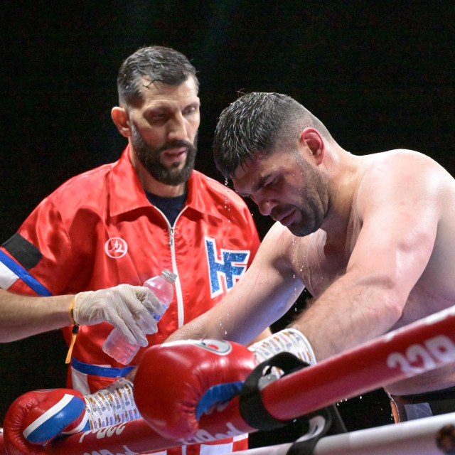 Yusef Hasan (lijevo) i Filip Hrgović (desno)