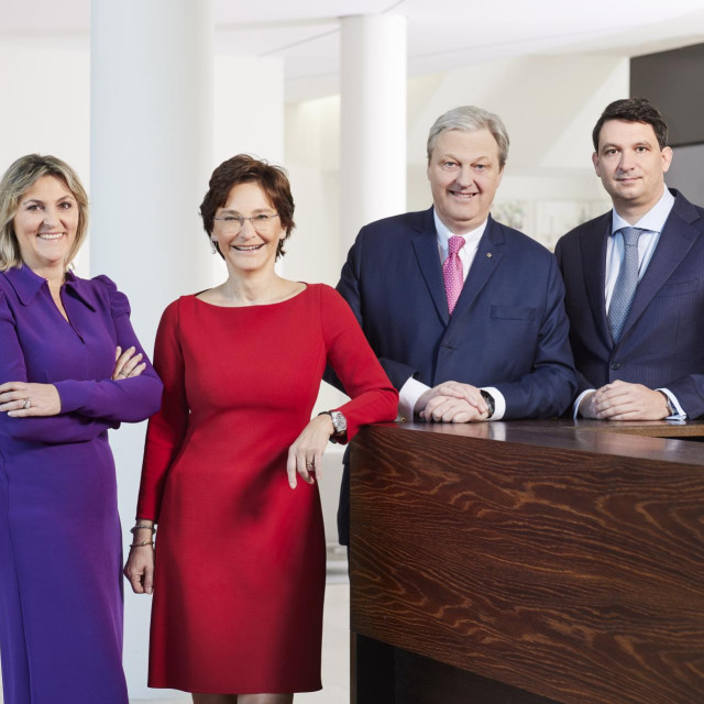 Uprava BKS Bank – slijeva nadesno: Renata Maurer Nikolić, Claudia Höller, Nikolaus Juhász, Dietmar Böckmann