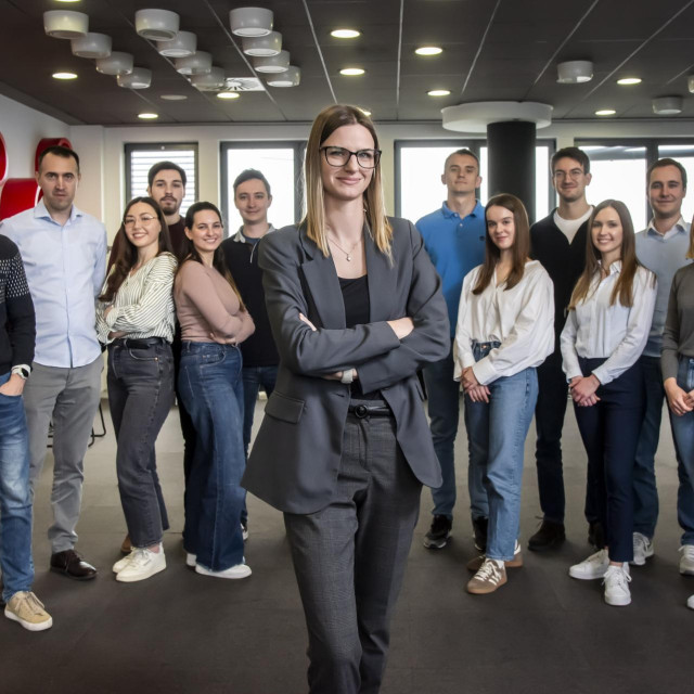 Andrea Pirša Ilić i Data&AI tim A1 Hrvatska