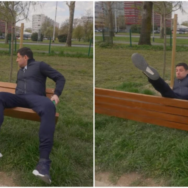 Davor Bernardić u akciji