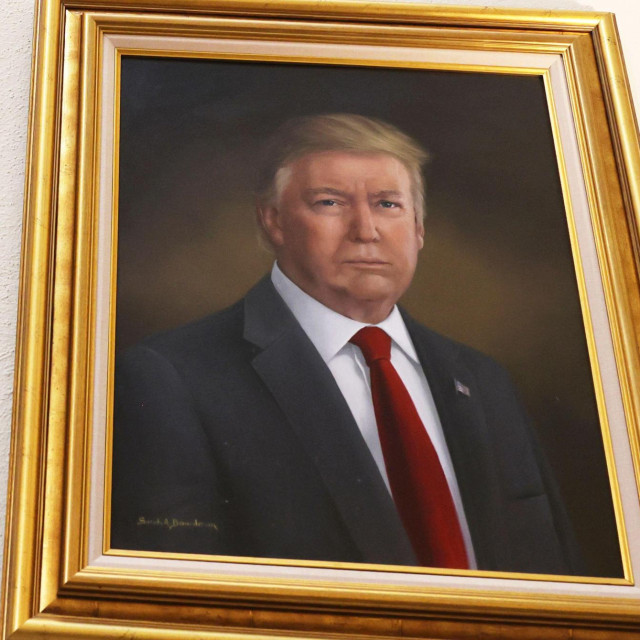 Portret Donalda Trumpa