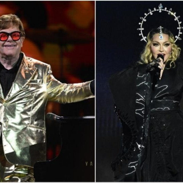 Elton John, Madonna