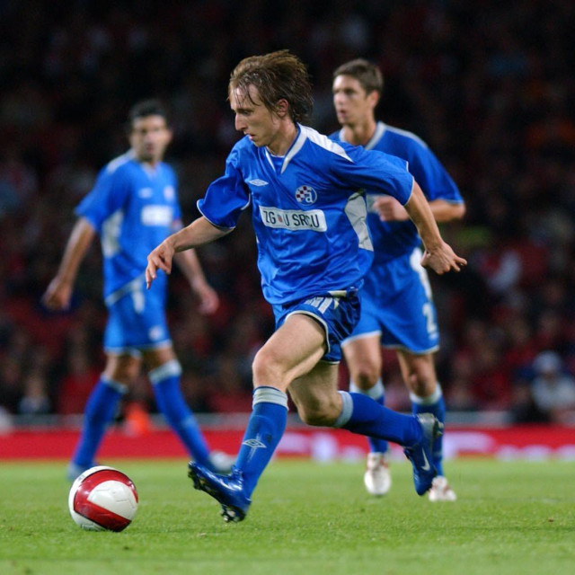 Modrić u akciji protiv Arsenala