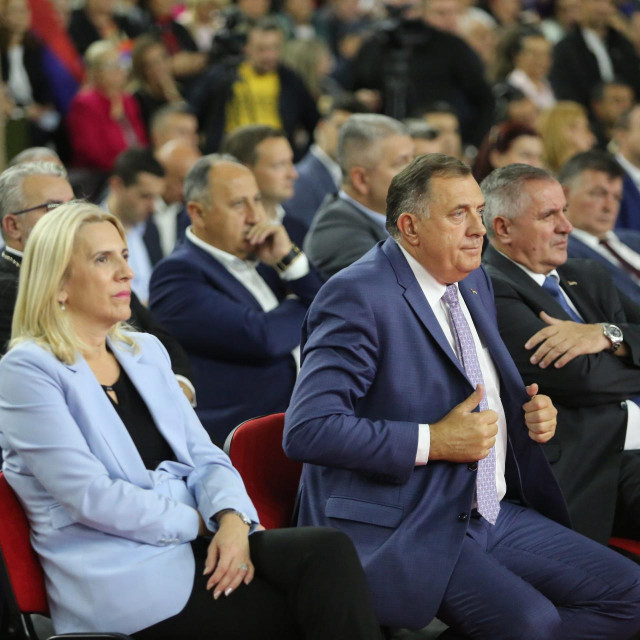Željka Cvijanović i Milorad Dodik