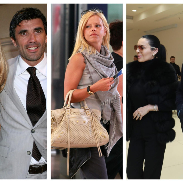 Vanja i Zoran mamić (lijevo), Ana Šikić (u sredini), Zoran sa sadašnjom suprugom Senkom