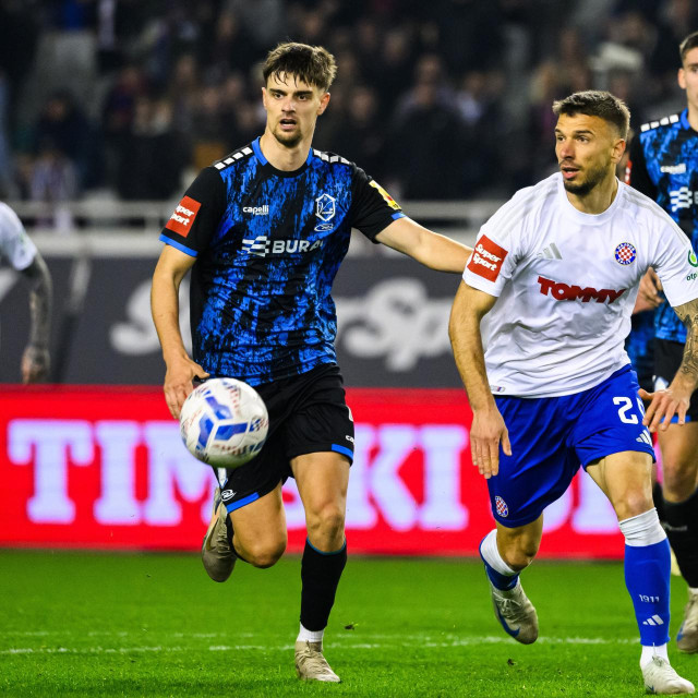 Hajduk - Varaždin: Jan Mlakar i Luka Škaričić