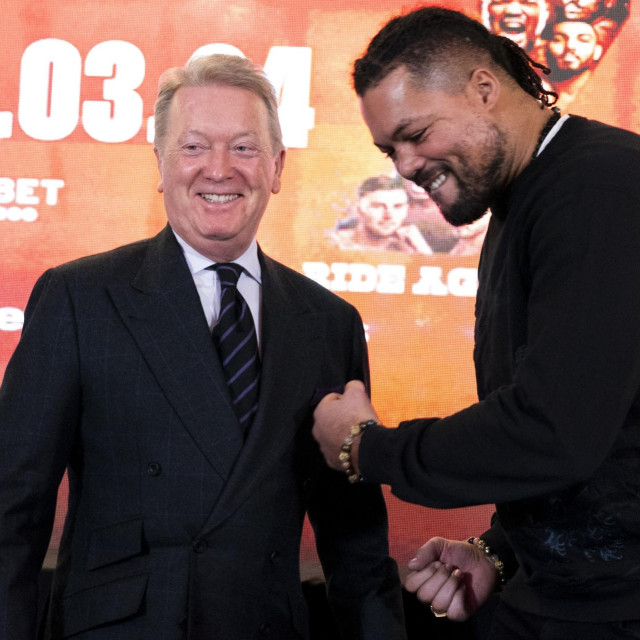 Frank Warren i Joe Joyce
