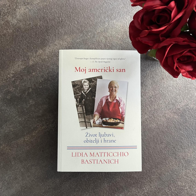 Moj američki san: Život ljubavi, obitelji i hrane, Lidia Matticchio bastianich
Izdavačka kuća Ex libris, Rijeka, 24,99 EUR