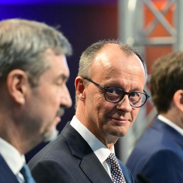 Markus Soeder, Friedrich Merz i Lars Klingbeil