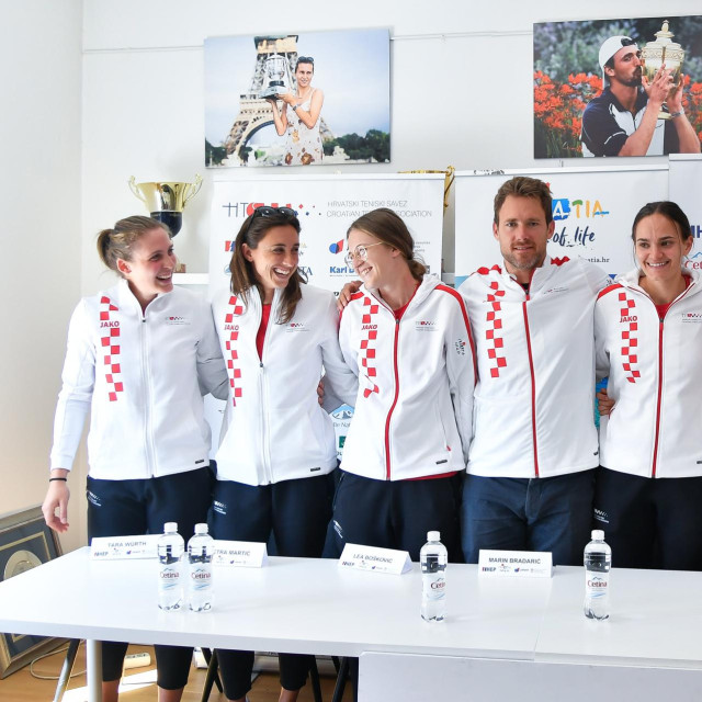 Konferencija za medije Billie Jean King Cup reprezentacije